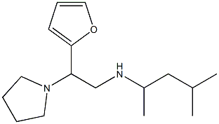  [2-(furan-2-yl)-2-(pyrrolidin-1-yl)ethyl](4-methylpentan-2-yl)amine