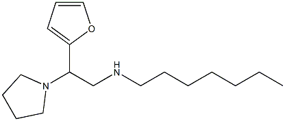 [2-(furan-2-yl)-2-(pyrrolidin-1-yl)ethyl](heptyl)amine