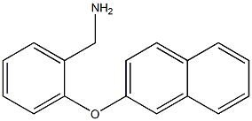 [2-(naphthalen-2-yloxy)phenyl]methanamine Structure