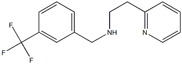 [2-(pyridin-2-yl)ethyl]({[3-(trifluoromethyl)phenyl]methyl})amine|