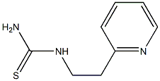 [2-(pyridin-2-yl)ethyl]thiourea 结构式