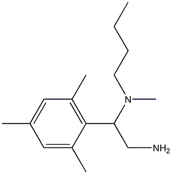 [2-amino-1-(2,4,6-trimethylphenyl)ethyl](butyl)methylamine|