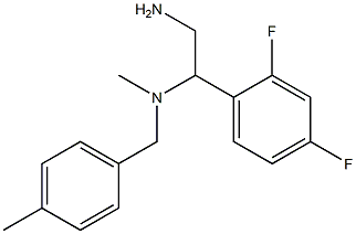 [2-amino-1-(2,4-difluorophenyl)ethyl](methyl)[(4-methylphenyl)methyl]amine