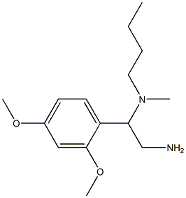 [2-amino-1-(2,4-dimethoxyphenyl)ethyl](butyl)methylamine