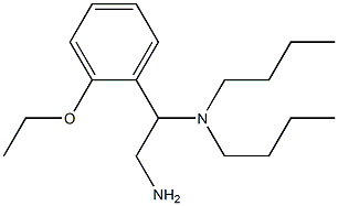 [2-amino-1-(2-ethoxyphenyl)ethyl]dibutylamine Structure