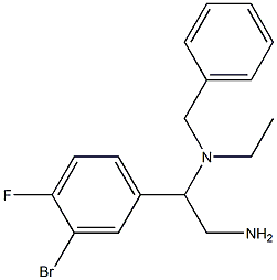 [2-amino-1-(3-bromo-4-fluorophenyl)ethyl](benzyl)ethylamine