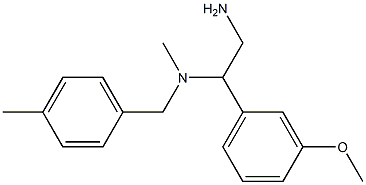  [2-amino-1-(3-methoxyphenyl)ethyl](methyl)[(4-methylphenyl)methyl]amine