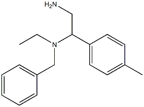 [2-amino-1-(4-methylphenyl)ethyl](benzyl)ethylamine,,结构式