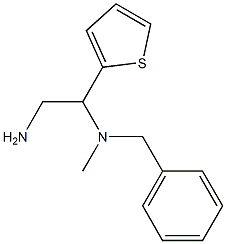 [2-amino-1-(thiophen-2-yl)ethyl](benzyl)methylamine 结构式