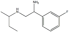 [2-amino-2-(3-fluorophenyl)ethyl](methyl)propan-2-ylamine Structure