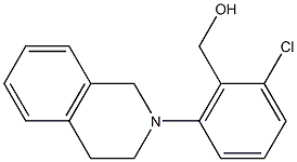 [2-chloro-6-(1,2,3,4-tetrahydroisoquinolin-2-yl)phenyl]methanol