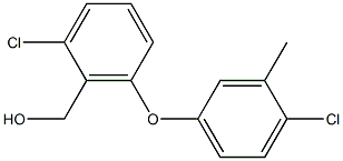 [2-chloro-6-(4-chloro-3-methylphenoxy)phenyl]methanol|