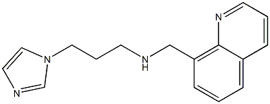 [3-(1H-imidazol-1-yl)propyl](quinolin-8-ylmethyl)amine