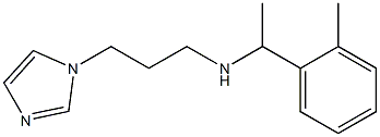 [3-(1H-imidazol-1-yl)propyl][1-(2-methylphenyl)ethyl]amine Struktur