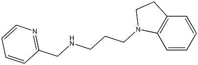 [3-(2,3-dihydro-1H-indol-1-yl)propyl](pyridin-2-ylmethyl)amine