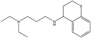 [3-(3,4-dihydro-2H-1-benzothiopyran-4-ylamino)propyl]diethylamine