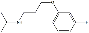 [3-(3-fluorophenoxy)propyl](propan-2-yl)amine Struktur