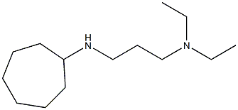 [3-(cycloheptylamino)propyl]diethylamine,,结构式