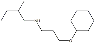 [3-(cyclohexyloxy)propyl](2-methylbutyl)amine