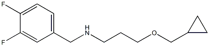  [3-(cyclopropylmethoxy)propyl][(3,4-difluorophenyl)methyl]amine