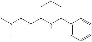 [3-(dimethylamino)propyl](1-phenylbutyl)amine Structure