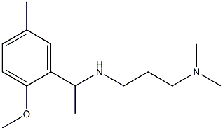 [3-(dimethylamino)propyl][1-(2-methoxy-5-methylphenyl)ethyl]amine