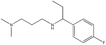 [3-(dimethylamino)propyl][1-(4-fluorophenyl)propyl]amine