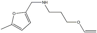 [3-(ethenyloxy)propyl][(5-methylfuran-2-yl)methyl]amine Struktur