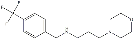 [3-(morpholin-4-yl)propyl]({[4-(trifluoromethyl)phenyl]methyl})amine|