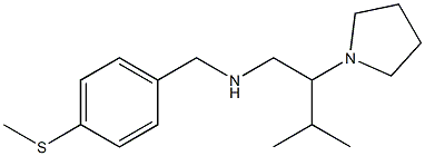 [3-methyl-2-(pyrrolidin-1-yl)butyl]({[4-(methylsulfanyl)phenyl]methyl})amine