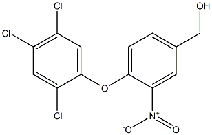 [3-nitro-4-(2,4,5-trichlorophenoxy)phenyl]methanol 结构式