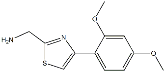 [4-(2,4-dimethoxyphenyl)-1,3-thiazol-2-yl]methanamine|