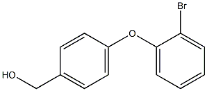 [4-(2-bromophenoxy)phenyl]methanol 化学構造式