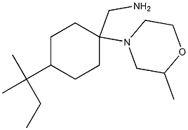 [4-(2-methylbutan-2-yl)-1-(2-methylmorpholin-4-yl)cyclohexyl]methanamine