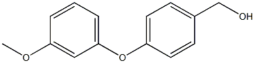 [4-(3-methoxyphenoxy)phenyl]methanol 化学構造式