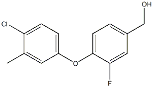 [4-(4-chloro-3-methylphenoxy)-3-fluorophenyl]methanol