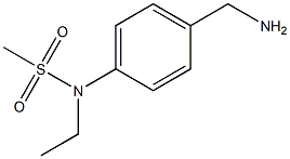 [4-(aminomethyl)phenyl]-N-ethylmethanesulfonamide
