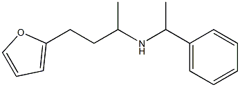[4-(furan-2-yl)butan-2-yl](1-phenylethyl)amine Struktur