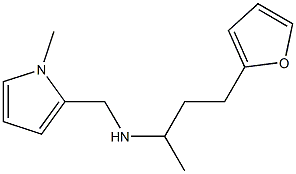  [4-(furan-2-yl)butan-2-yl][(1-methyl-1H-pyrrol-2-yl)methyl]amine