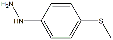 [4-(methylsulfanyl)phenyl]hydrazine Struktur