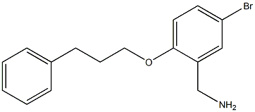 [5-bromo-2-(3-phenylpropoxy)phenyl]methanamine