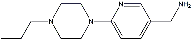 [6-(4-propylpiperazin-1-yl)pyridin-3-yl]methylamine