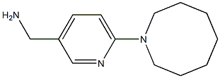 [6-(azocan-1-yl)pyridin-3-yl]methanamine 结构式