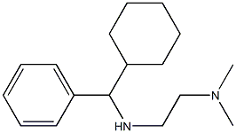 [cyclohexyl(phenyl)methyl][2-(dimethylamino)ethyl]amine Structure