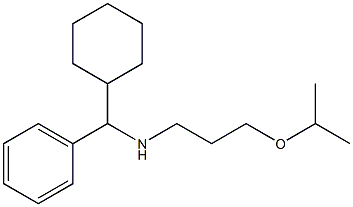 [cyclohexyl(phenyl)methyl][3-(propan-2-yloxy)propyl]amine