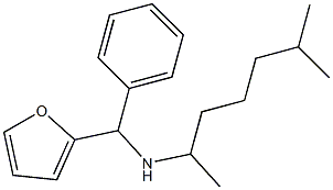 [furan-2-yl(phenyl)methyl](6-methylheptan-2-yl)amine Structure
