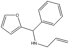 [furan-2-yl(phenyl)methyl](prop-2-en-1-yl)amine 化学構造式