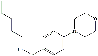  {[4-(morpholin-4-yl)phenyl]methyl}(pentyl)amine