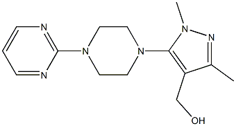 {1,3-dimethyl-5-[4-(pyrimidin-2-yl)piperazin-1-yl]-1H-pyrazol-4-yl}methanol