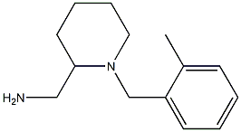 {1-[(2-methylphenyl)methyl]piperidin-2-yl}methanamine|